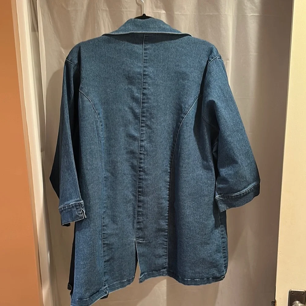 Bedazzled Blue Denim Jacket